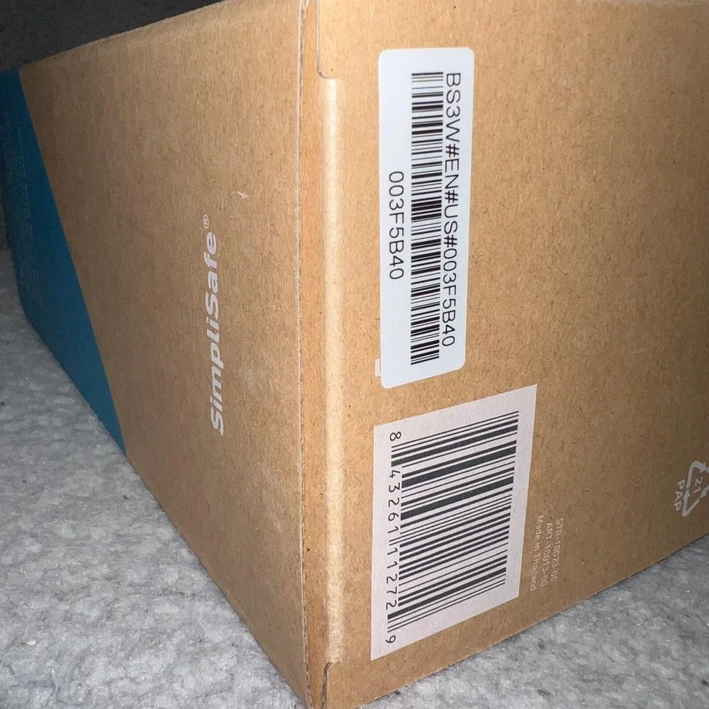 NIB‎ SimpliSafe Home Security System Base Station With Power Adapter SSBS3